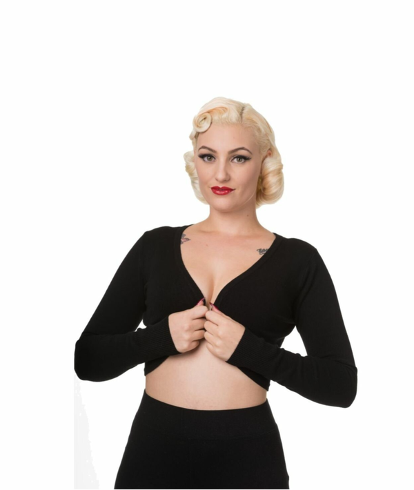 Flickers Bolero zwart Banned