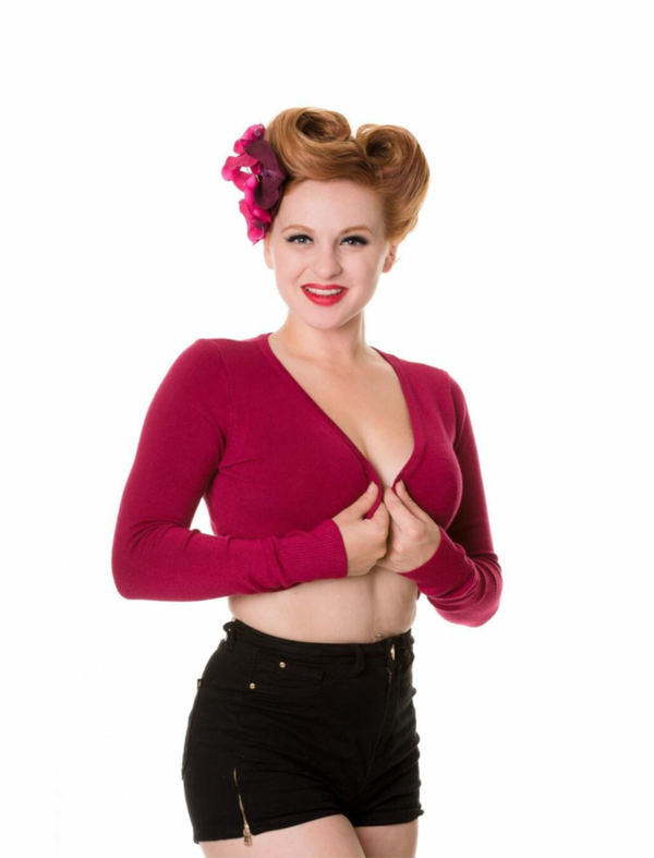 Flickers Bolero wijnrood Banned