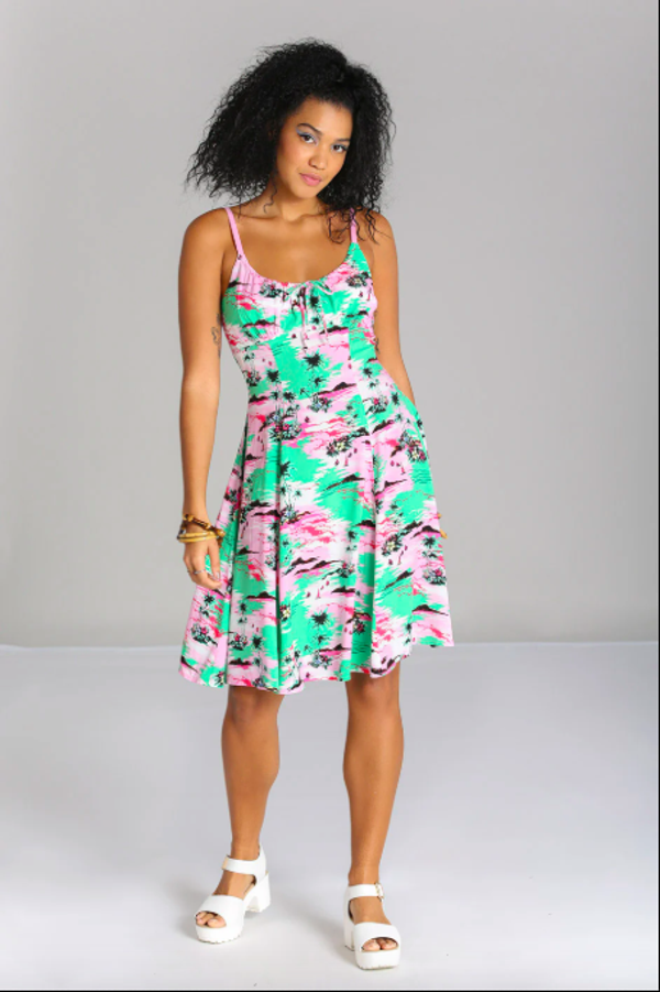 Kai Knee dress - Hell Bunny