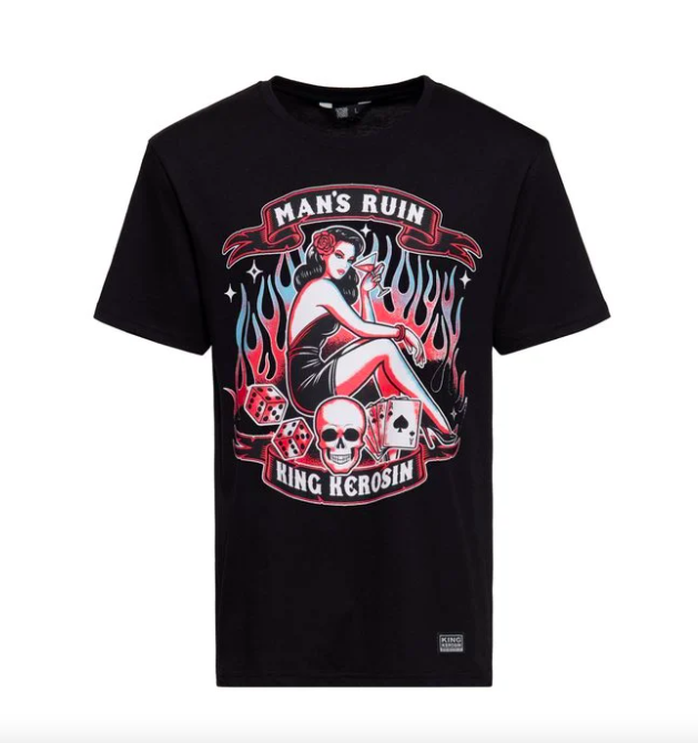 Man's Ruin T-shirt • King Kerosin