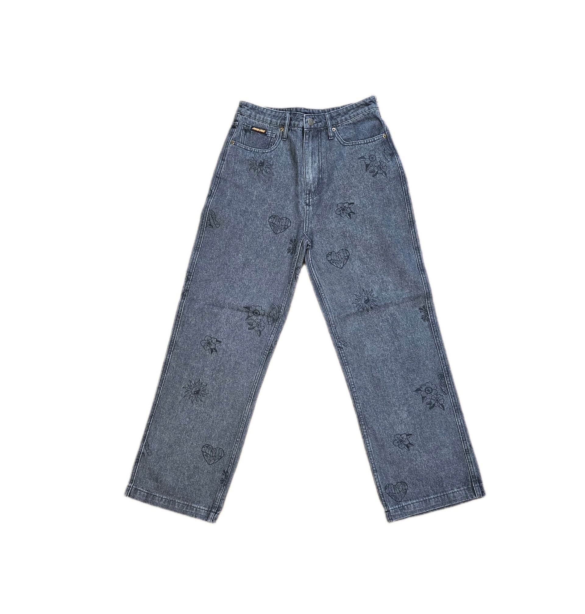 Strange mix up Baggy Jeans • Santa Cruz