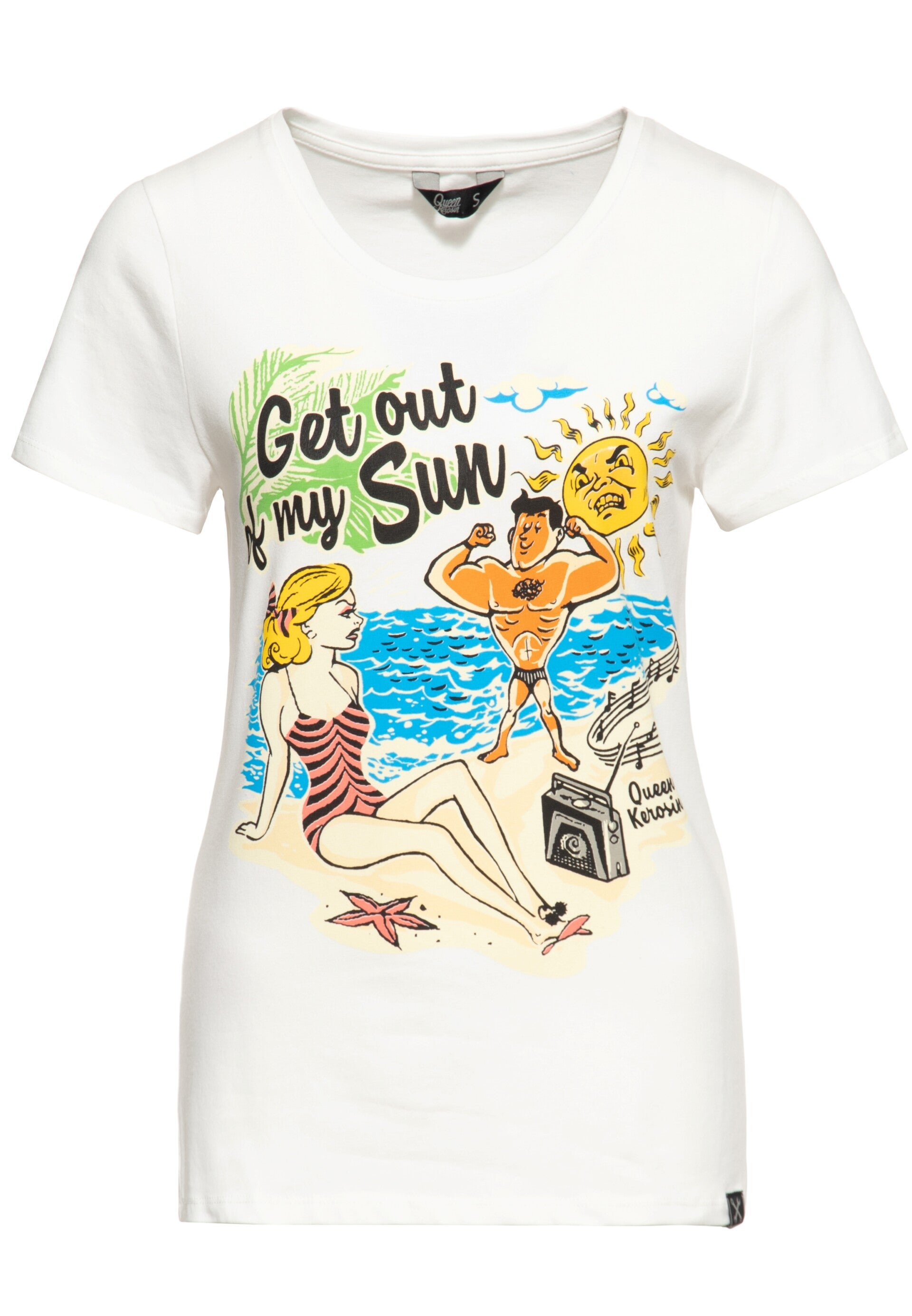 Get Out of My Sun top - Queen Kerosin