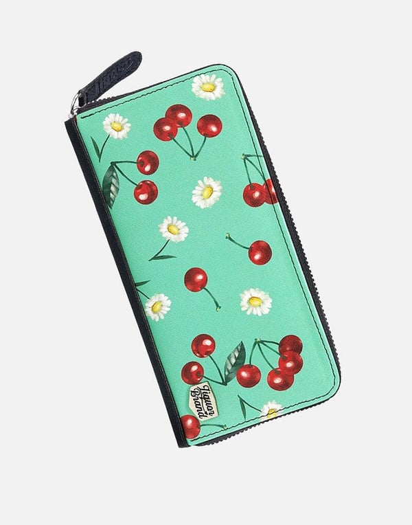 Liquor Brand • Cherry Daisy Wallet
