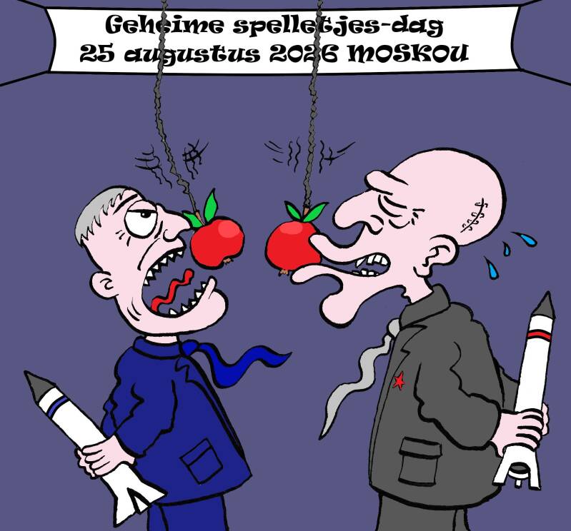 Geheime spelletjes-dag in Moskou