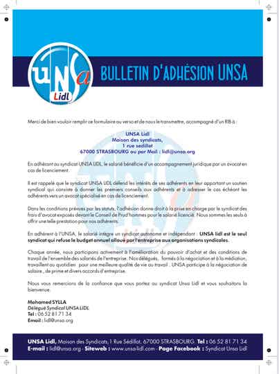 Adhésion annuelle Etudiants