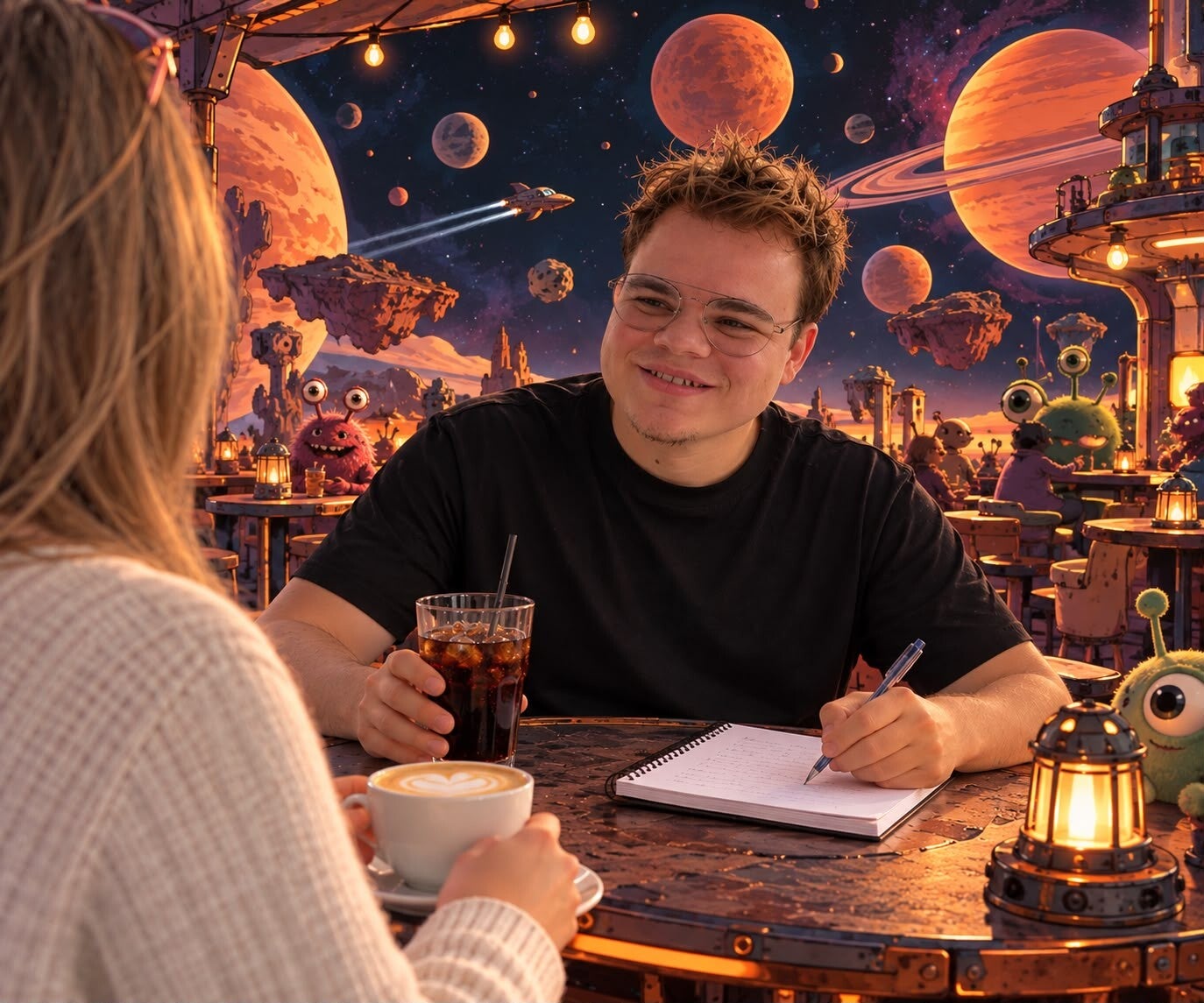 Oranje planeet Ryan'z