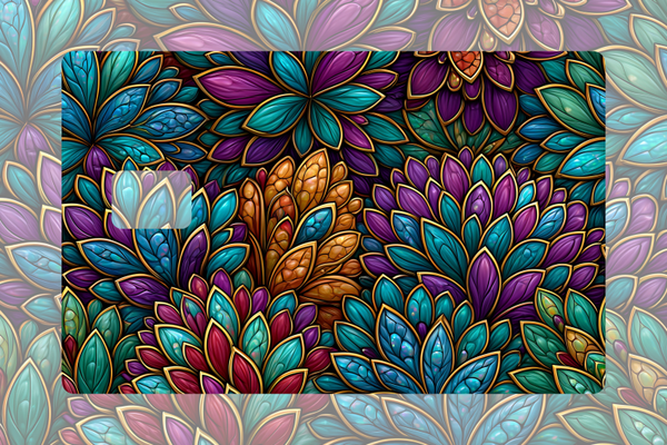 Gemstone Garden Floral