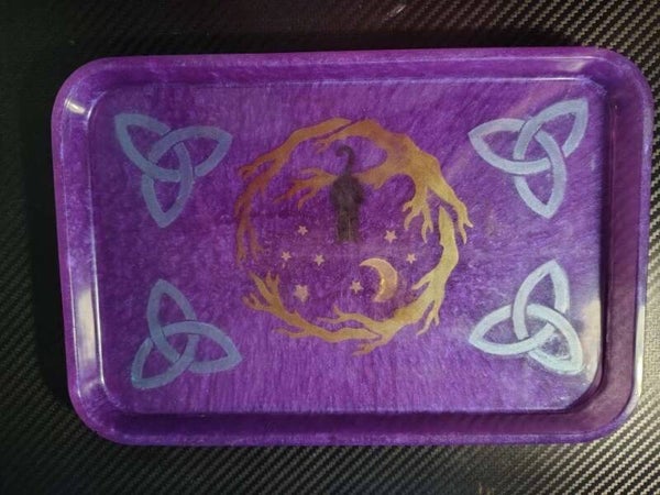 cat n tranquility knot tray