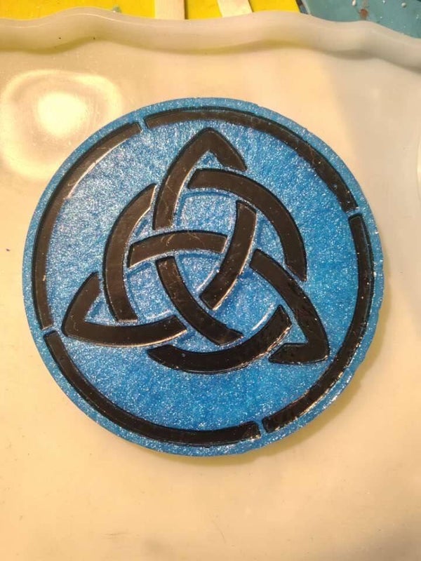 tranquility knot coaster