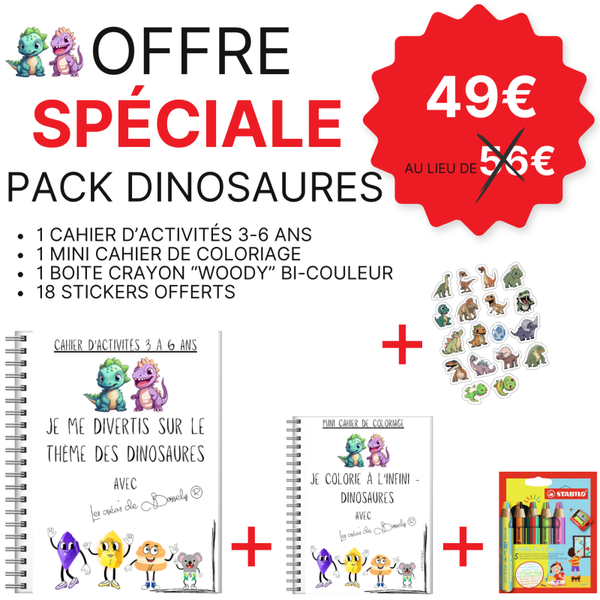 Pack Dinosaures
