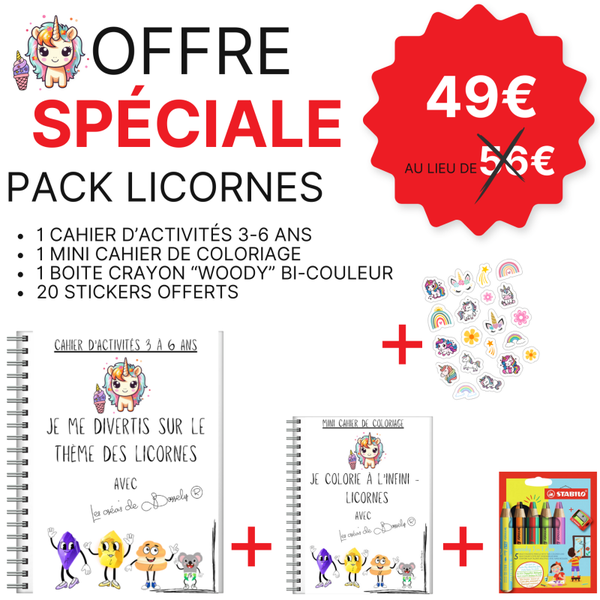 Pack Licornes