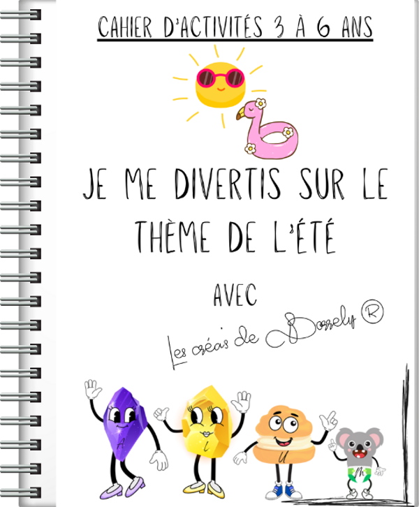 Je me divertis sur le thème de l'été.