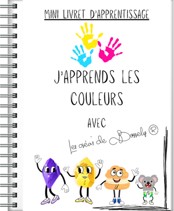 Mini livret  - J'apprends les couleurs