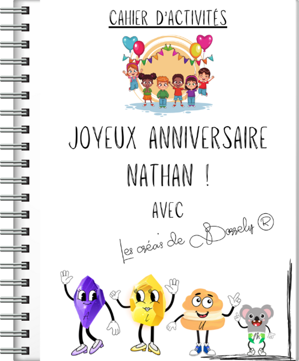 Joyeux Anniversaire 3-7 ans
