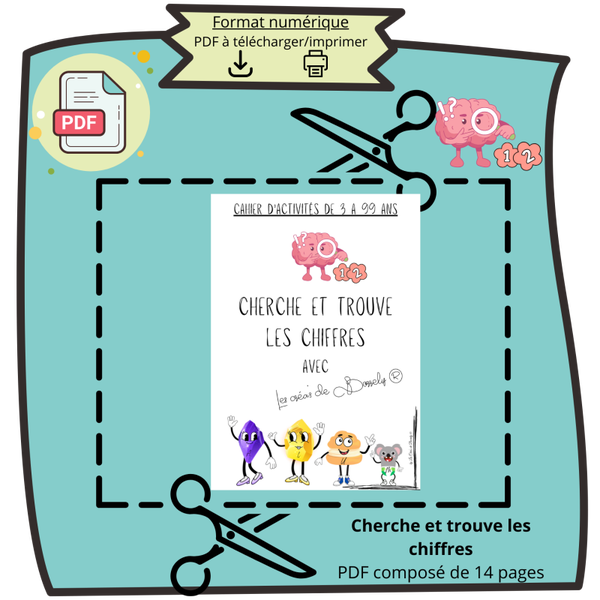 Cherche et trouve les chiffres. PDF