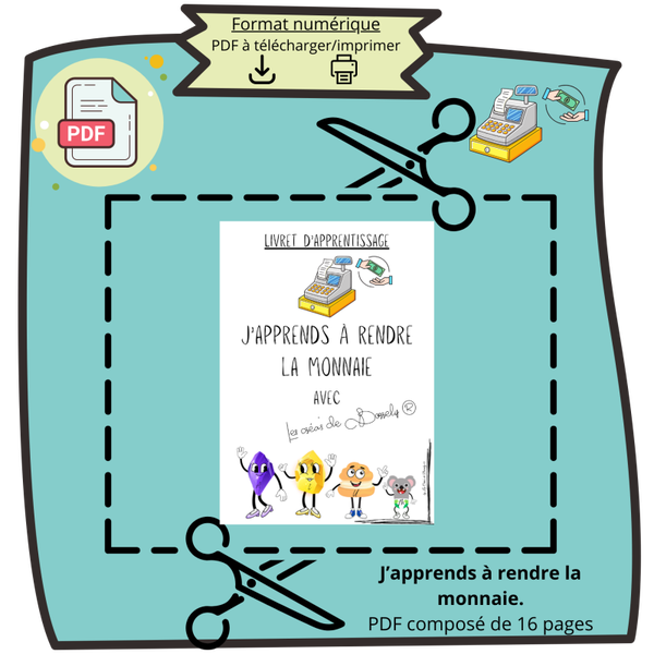 J'apprends à rendre la monnaie. PDF