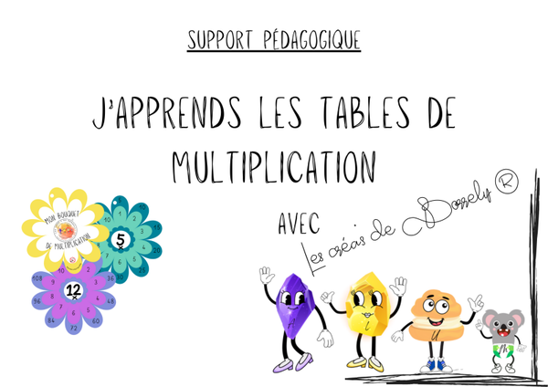 J'apprends les tables de multiplication