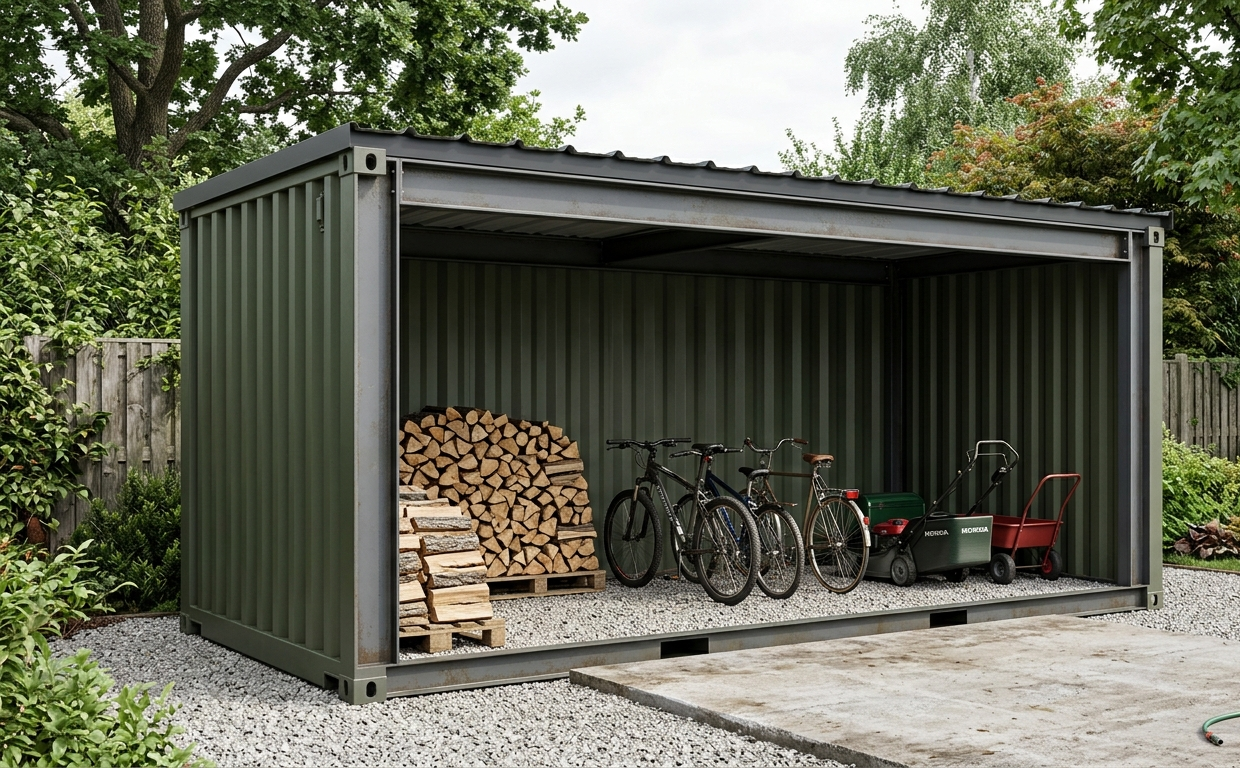 Abri Ouvert / Carport Conteneur