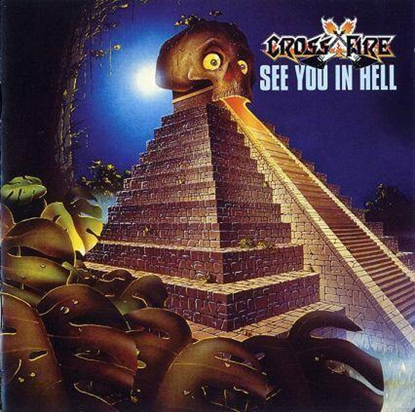 CROSSFIRE - See You In Hell  LP re issue