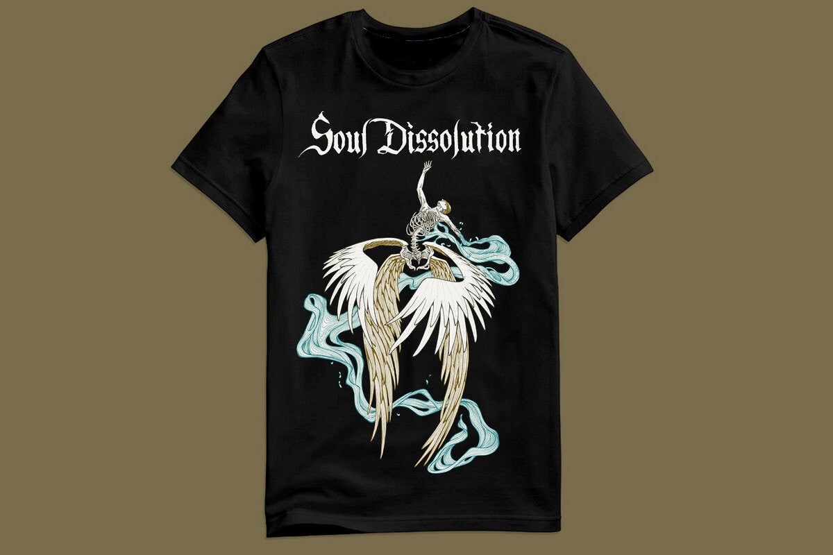 SOUL DISSOLUTION - shirt 'flying figure'