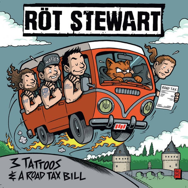 RÖT STEWART - 3 Tattoos & A Road Tax Bill CD/LP