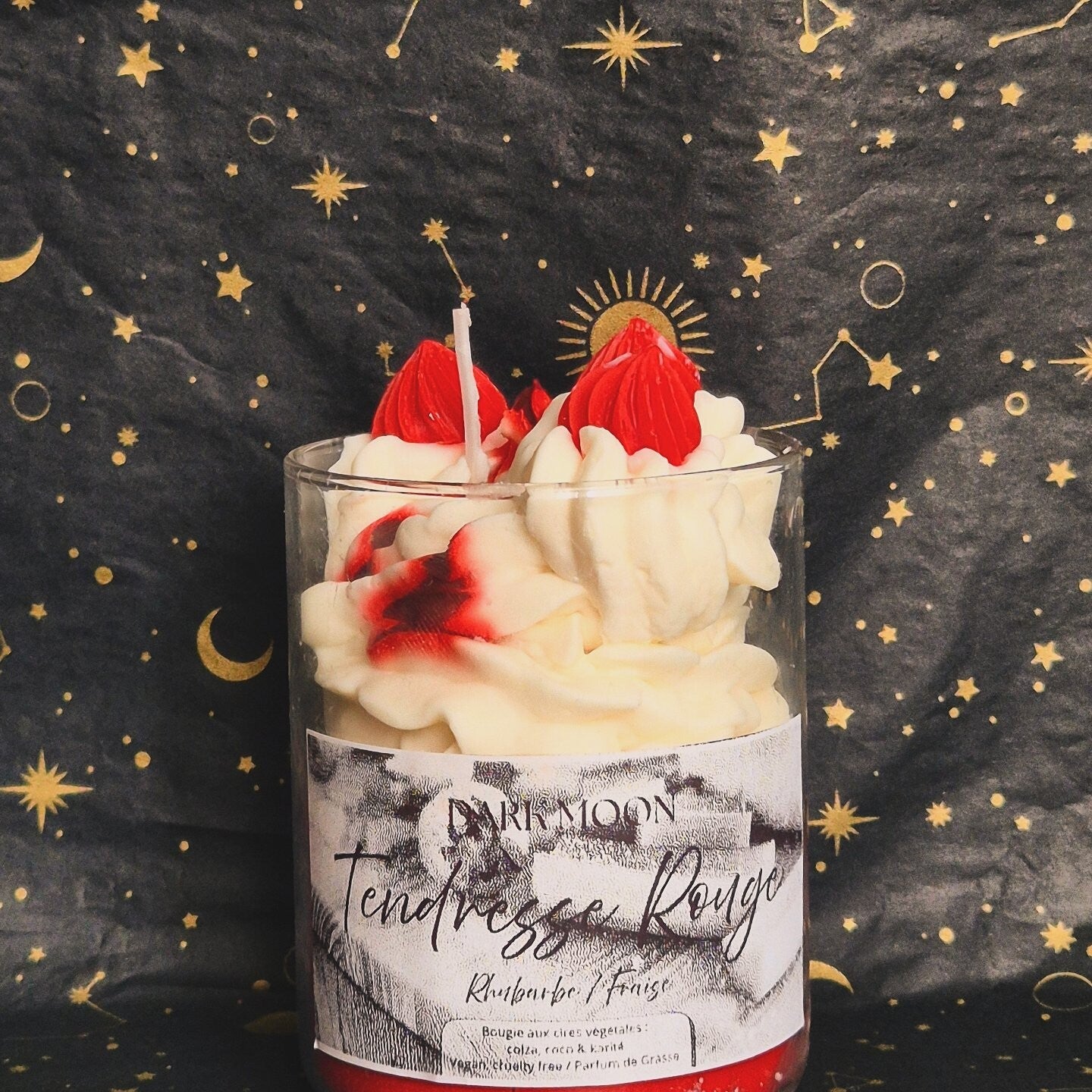 Bougie Tendresse rouge