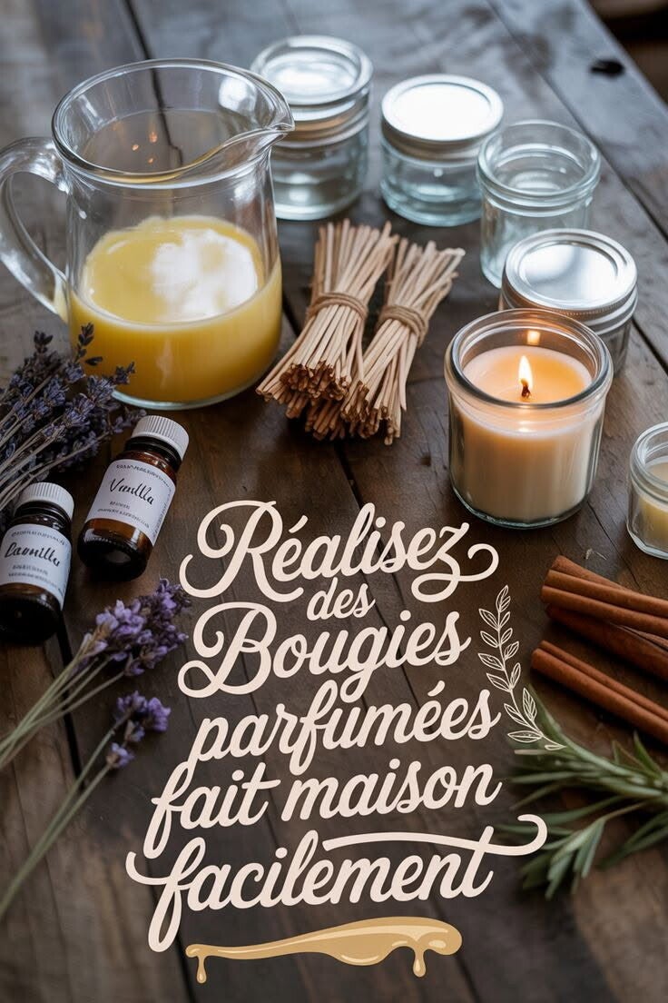 KIT DIY Créer ta bougie parfumée