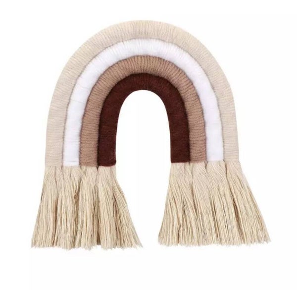 Vintage Nordic Woven Rainbow