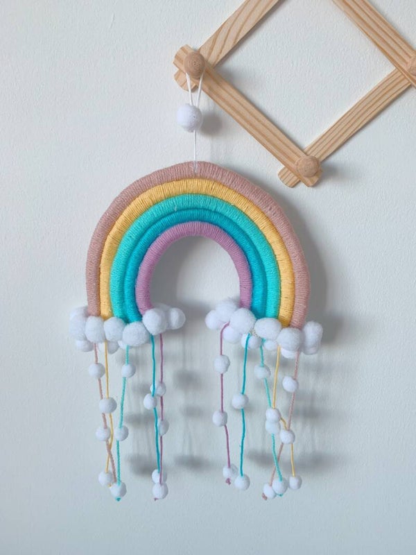 Kribs creation pastel cloud rainbow