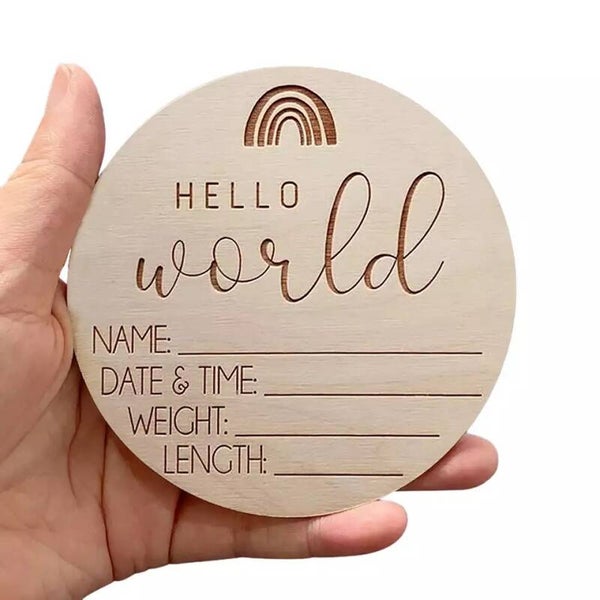 Hello world rainbow DIY disk