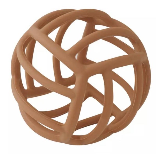 Spiced pumpkin ball teether