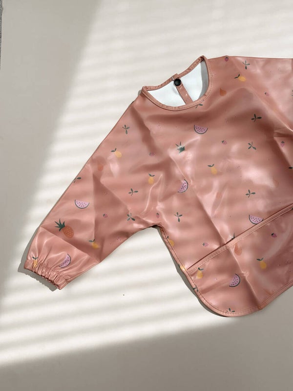 Fruity long sleeve bib