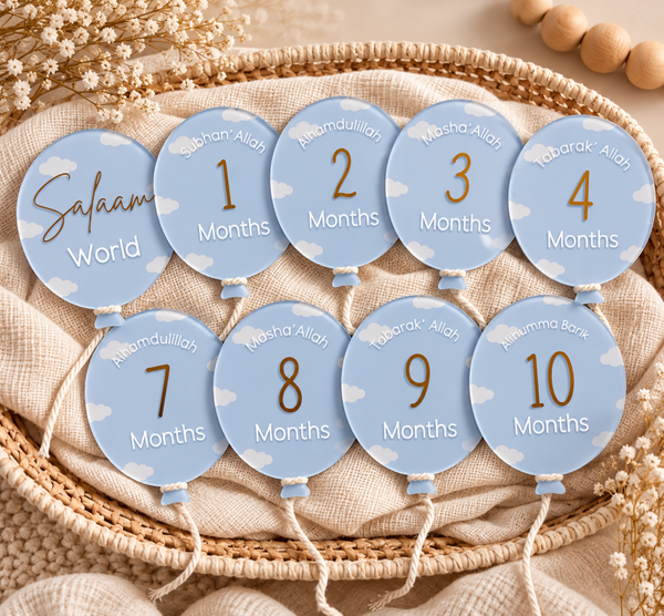 Islamic cloud balloon set