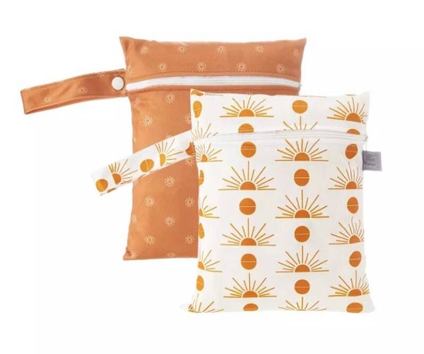 Set of 2 boho waterproof bags