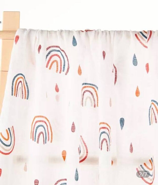 Rainbow Drop Muslin