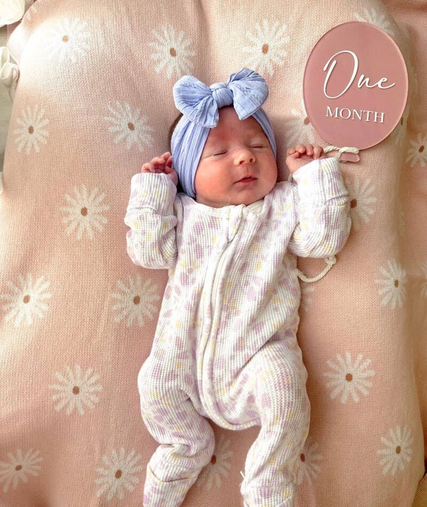 Lilac wildflower romper