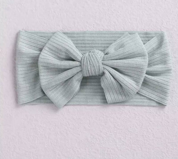 Mint ribbed headband