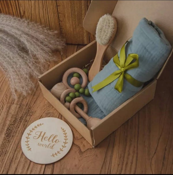 Eucalyptus baby gift box