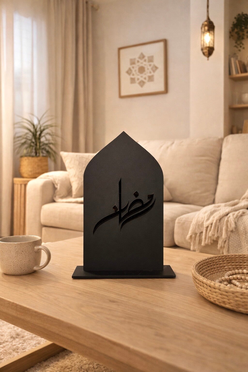 Acrylic Ramadan Arch Calligraphy