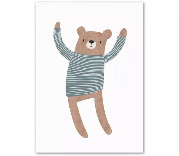 Teddy print