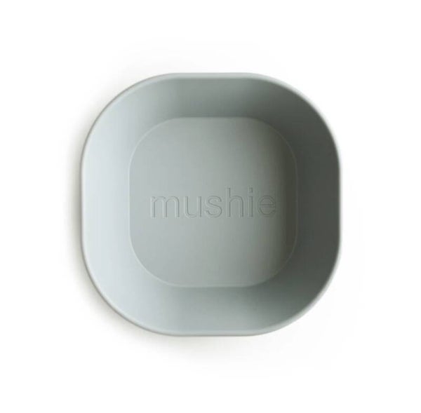 Square dinner bowl set of 2 (sage)