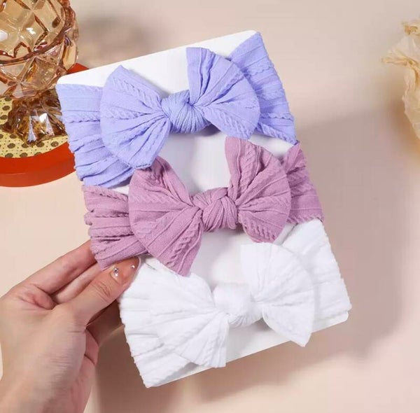 Lavender cable knit set