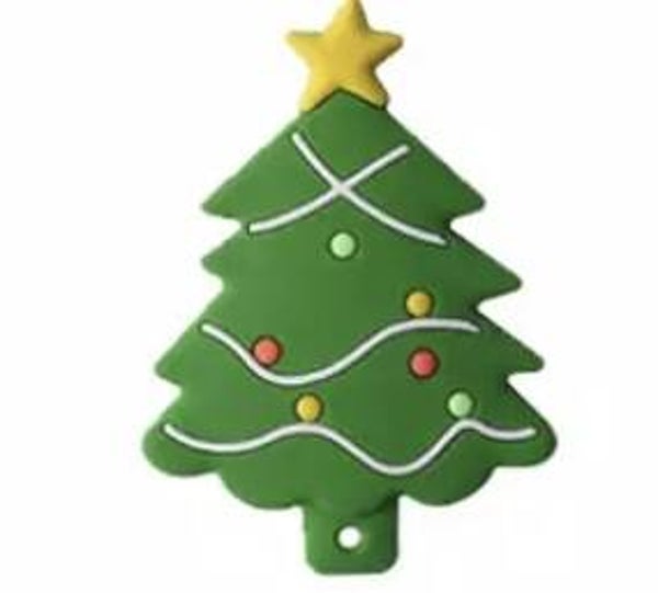 Christmas tree teether