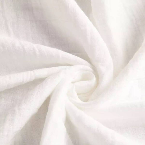White plain muslin