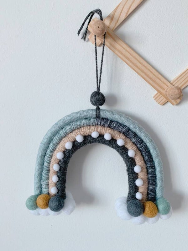 Kribs creation Grey cloud rainbow