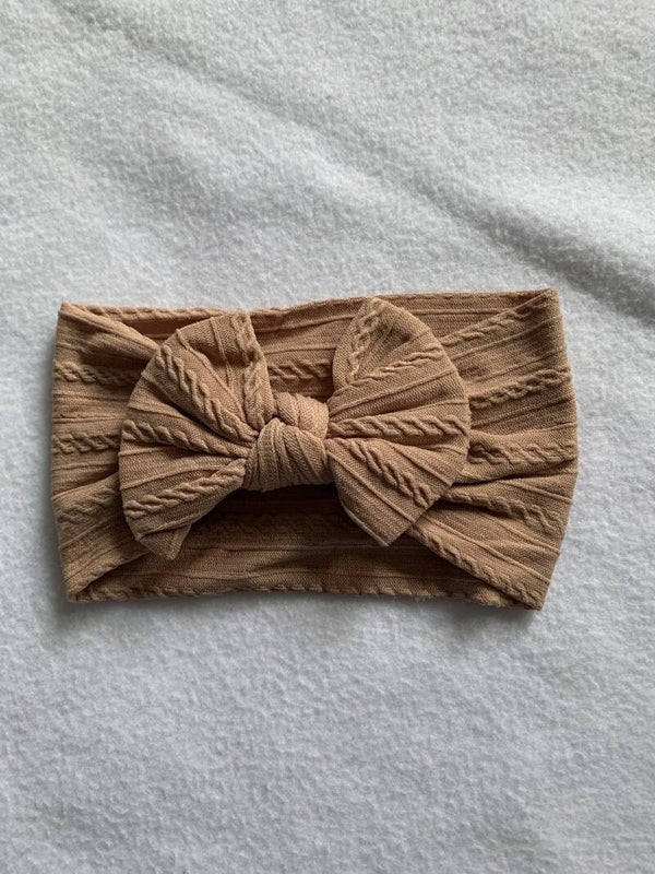 Dusk cable knit headband