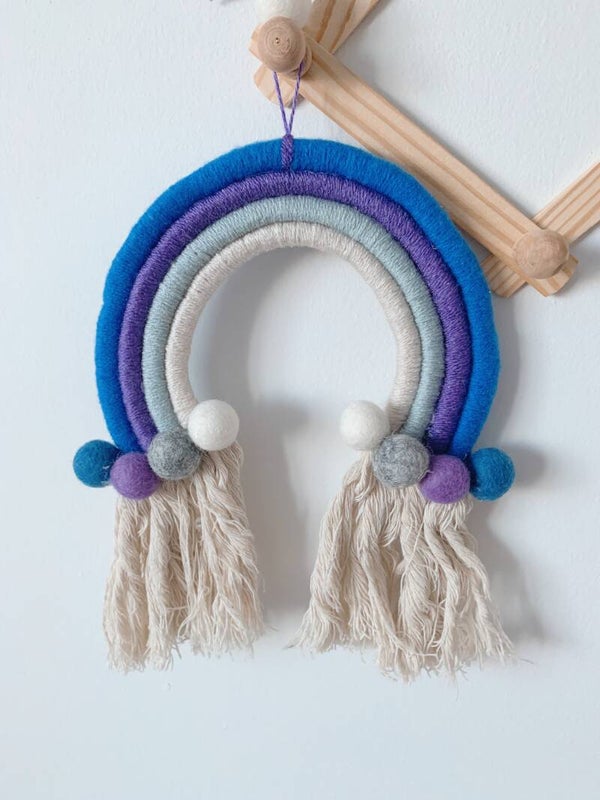 Kribs creation Boho violet rainbow