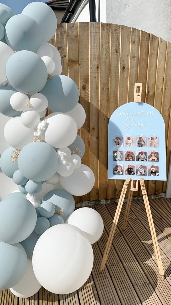 A2 Birthday acrylic photo board