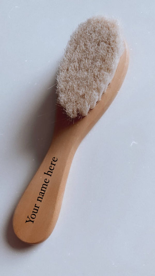 Personalised my first hair brush