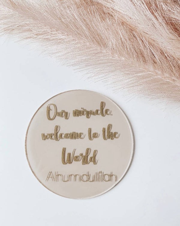 Our miracle welcome to the world